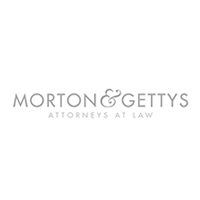 Logo for Morton & Gettys, Attorneys at Law, featuring the firm name in bold, black letters against a white background.