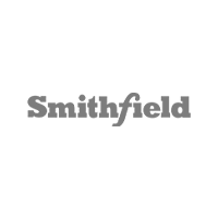 The image displays the Smithfield logo, featuring the brand name in a bold, sans-serif typeface with a distinctive horizontal line integrated into the letter "h." The text is in grayscale.